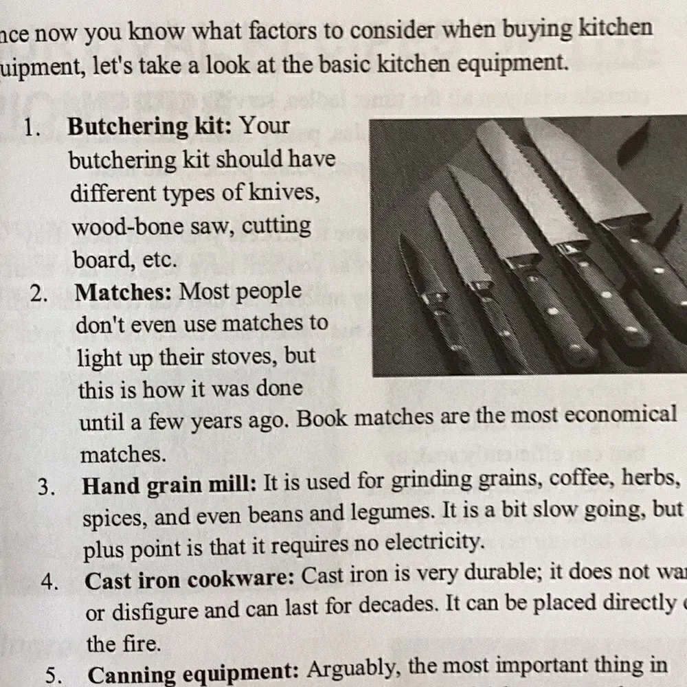 LOST RECIPES OF OUR ANCESTORS Learn How To Cook Without Electricity New Book